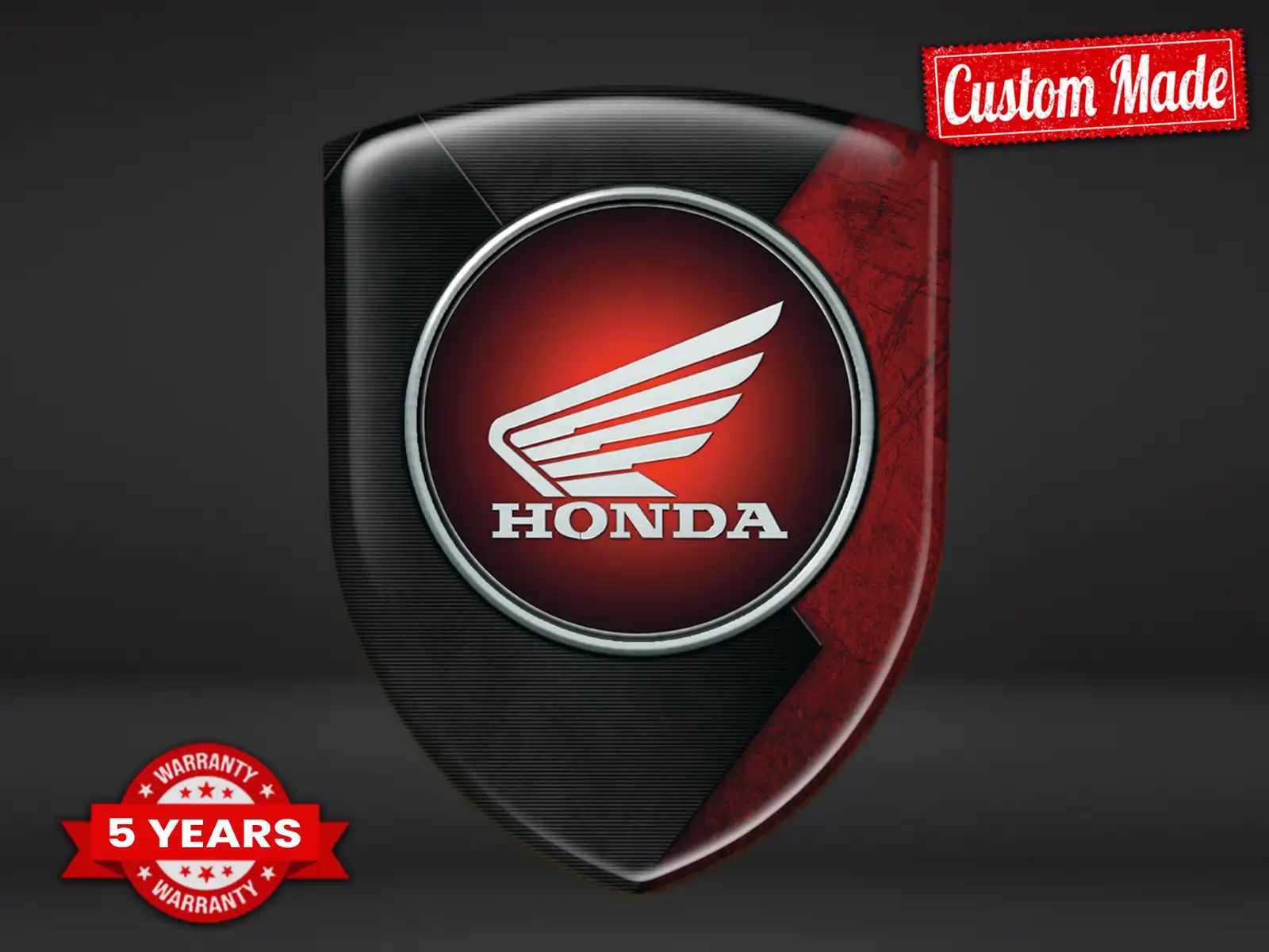 Honda Badge Auto Personalizzati Moderni Resistenti Max Pro